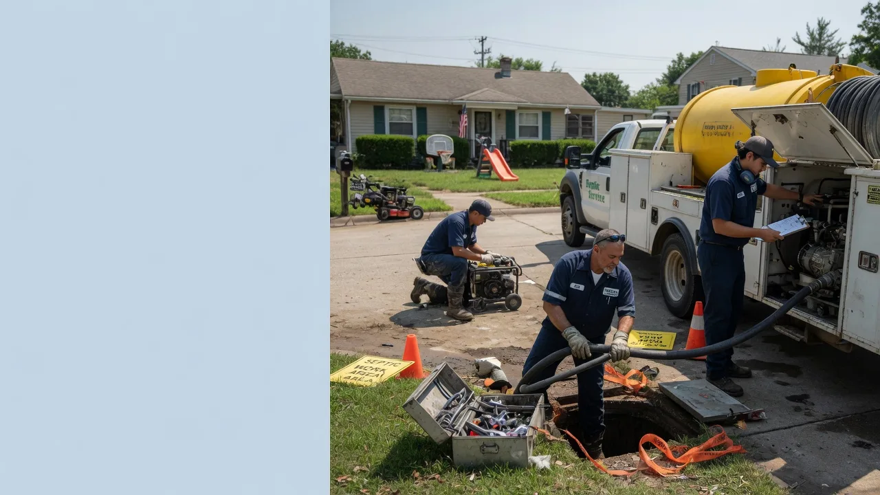 Septic Tank Pumping in Fairchance, PA near me